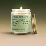 Farmers Market Candle