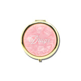 Hand-painted Drugs Handbag Hero Pill Compact: Tortoise