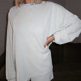 Laid Back Top - Baby Blue