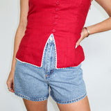 ROLLA'S: Mirage Short - Jenna Vintage Blue