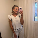 Memory Lane Ruffle Top