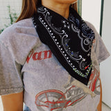 Bandana - Floral / Black