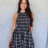 Petite Pause Smocked Bubble Dress