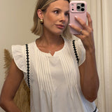 Memory Lane Ruffle Top