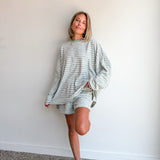 Weekend Mode Stripe Shorts