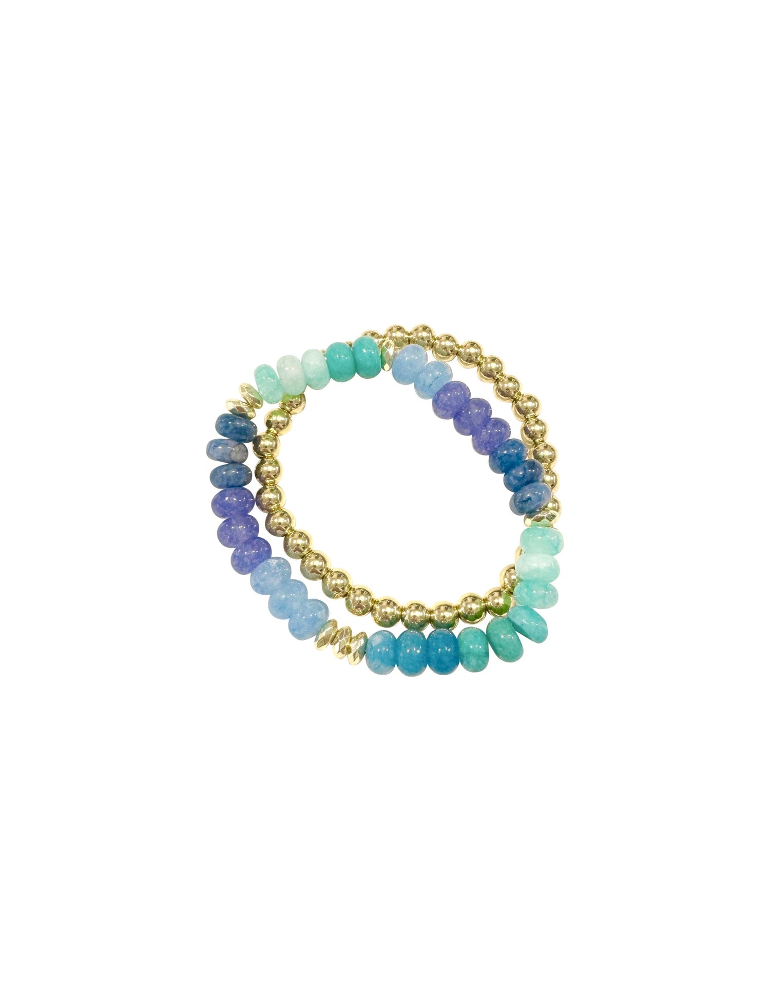 Jamie Bracelet Set - Blue