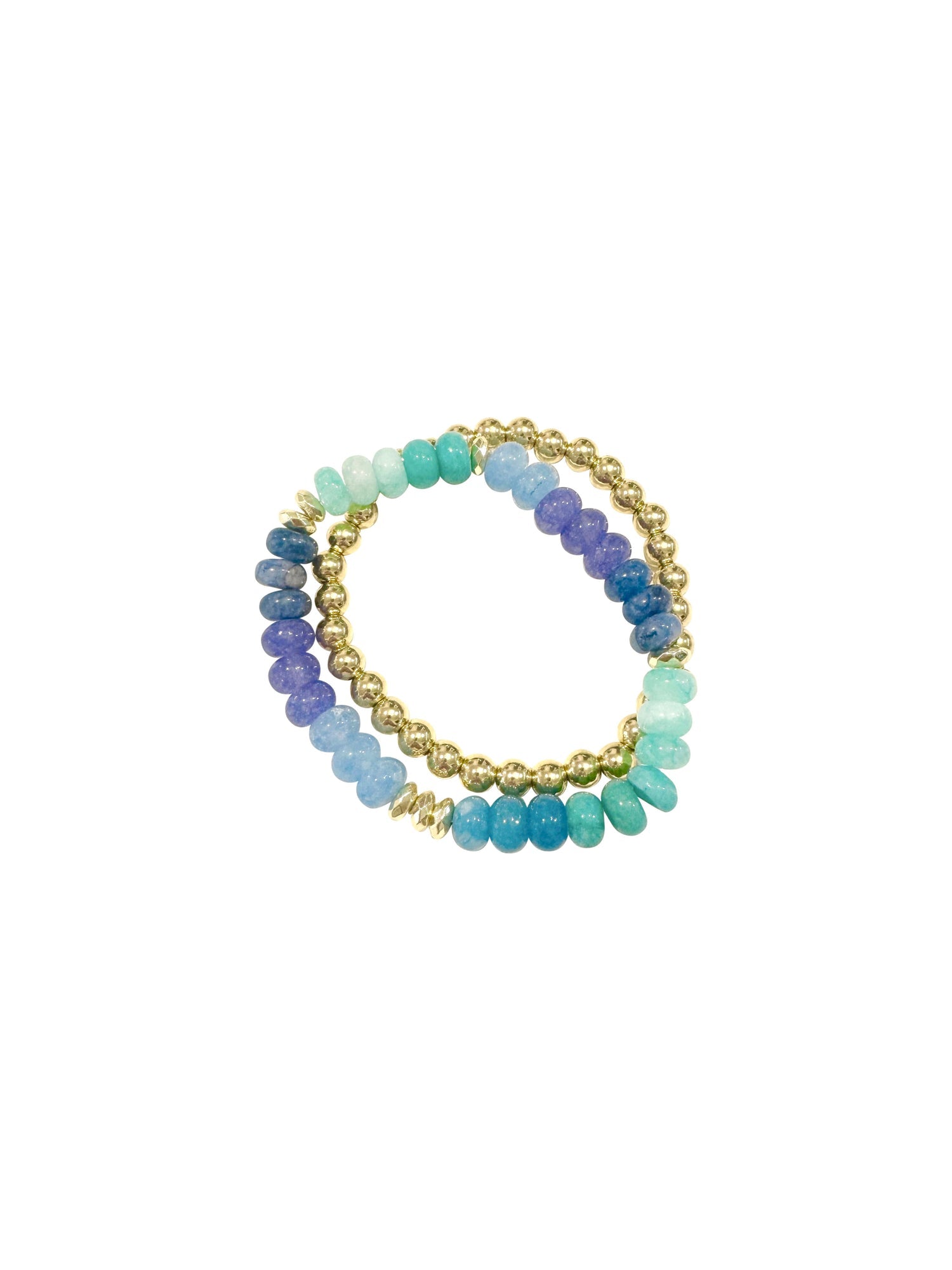 Jamie Bracelet Set - Blue