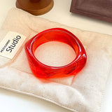 Candy Color Bangle - White