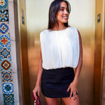 Amour Bubble Hem Top - Keepsake