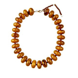 Bailey Chunky Beaded Necklace- Tortoise