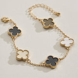 Colorful Charm Bracelet - Silver