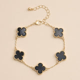 Colorful Charm Bracelet - Silver