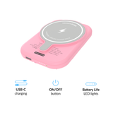 Wireless Phone Charger - Posie Pink Bow