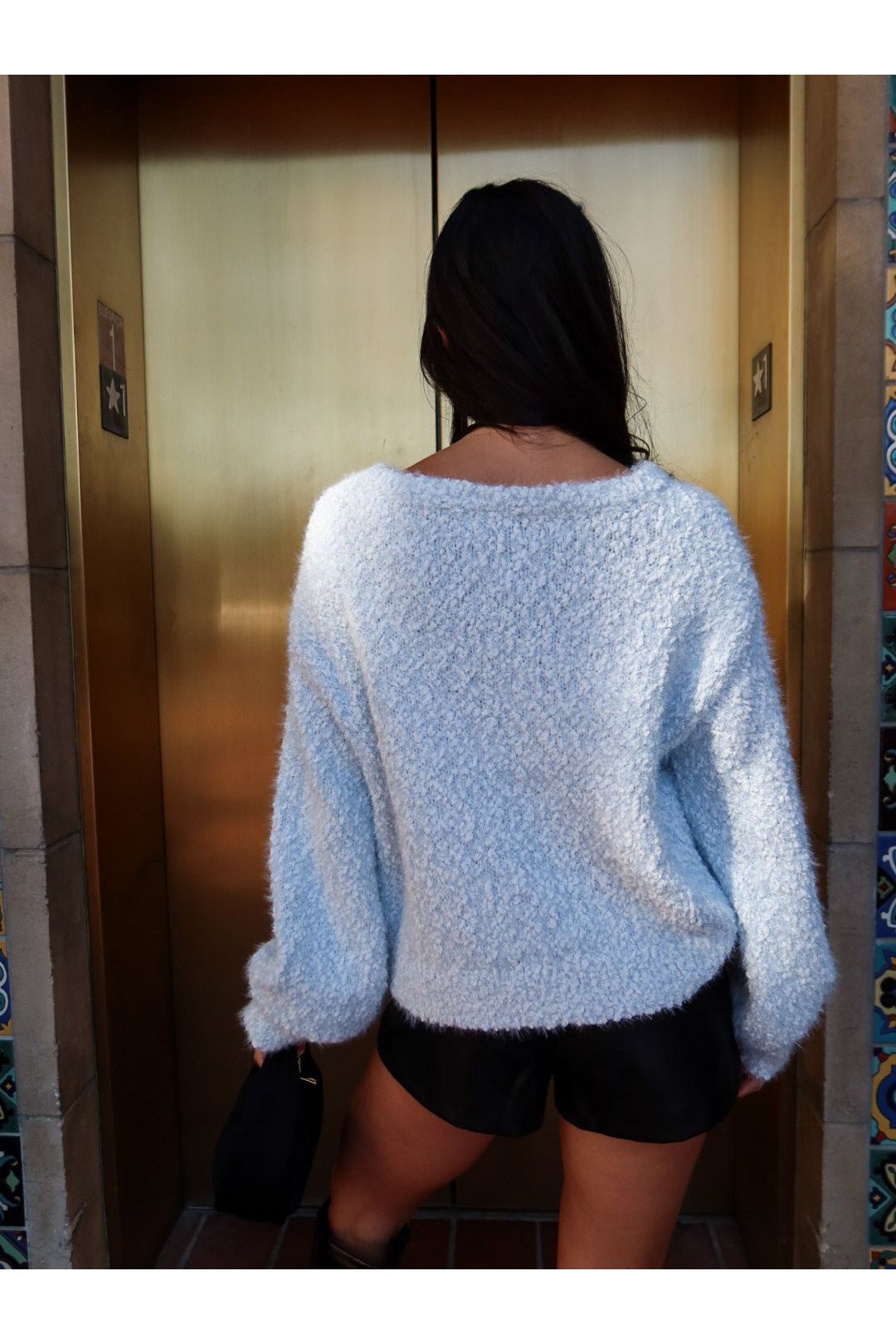 Cloud Nine Fuzzy Sweater - Keepsake