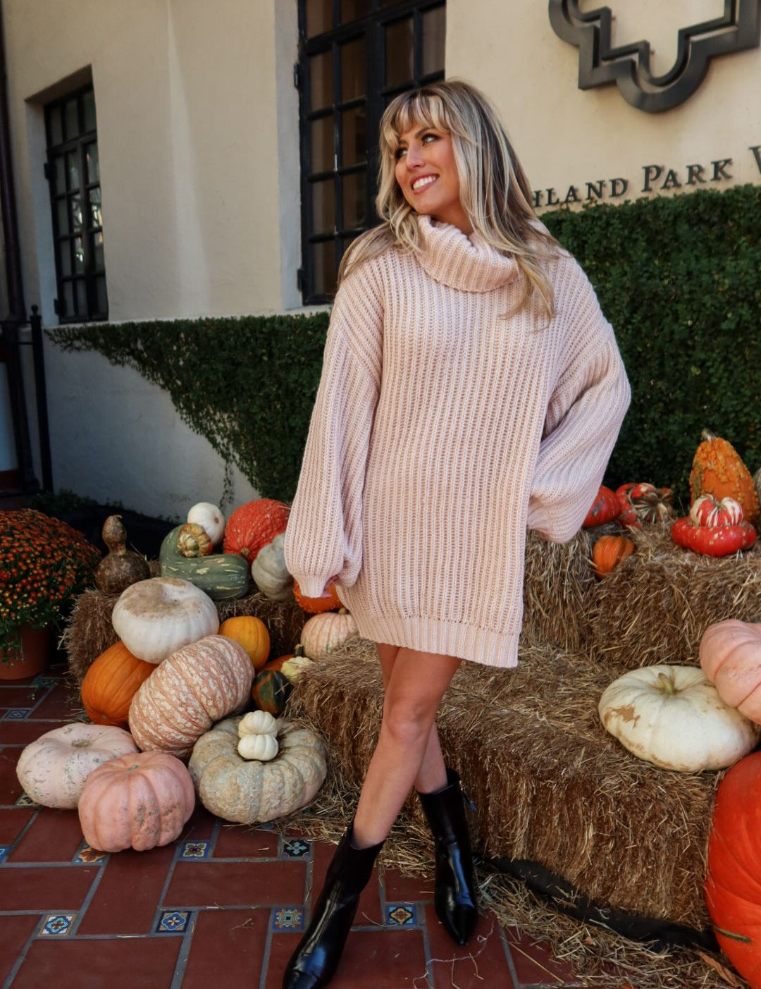 Cozy Intentions Sweater Dress - Cream - Keepsake