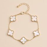 Colorful Charm Bracelet - Silver