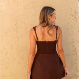 Double Take Romper - Chocolate - Keepsake