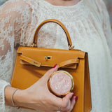 Hand-painted Drugs Handbag Hero Pill Compact: Tortoise