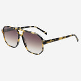 Billie Aviator Sunglasses: Tortoise