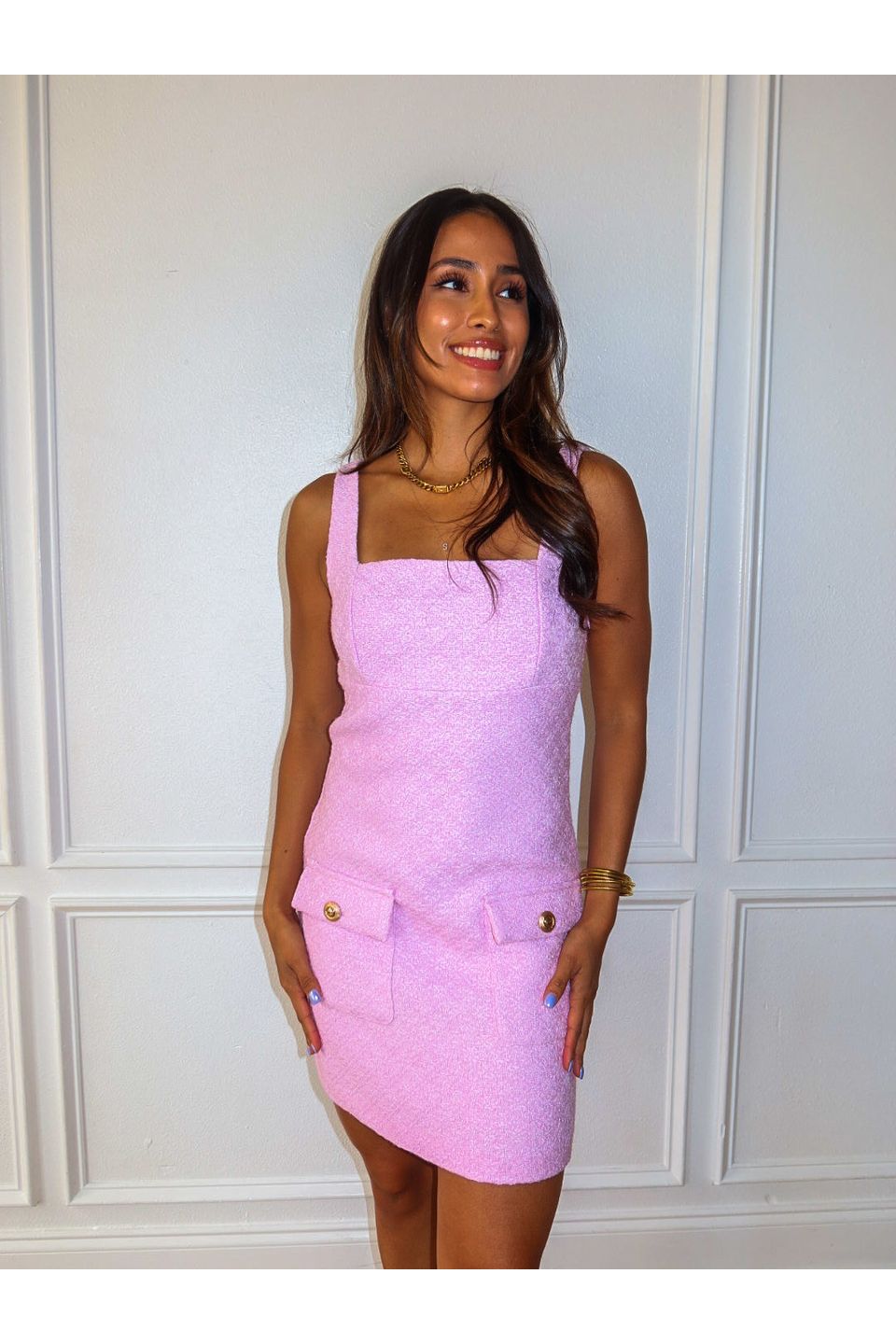 Elle Tweed Mini Dress - Keepsake