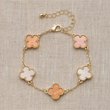Colorful Charm Bracelet - Black