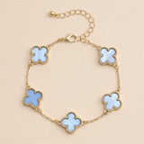 Colorful Charm Bracelet - Black