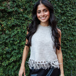 Fringe Factor Sleeveless Sweater - Keepsake