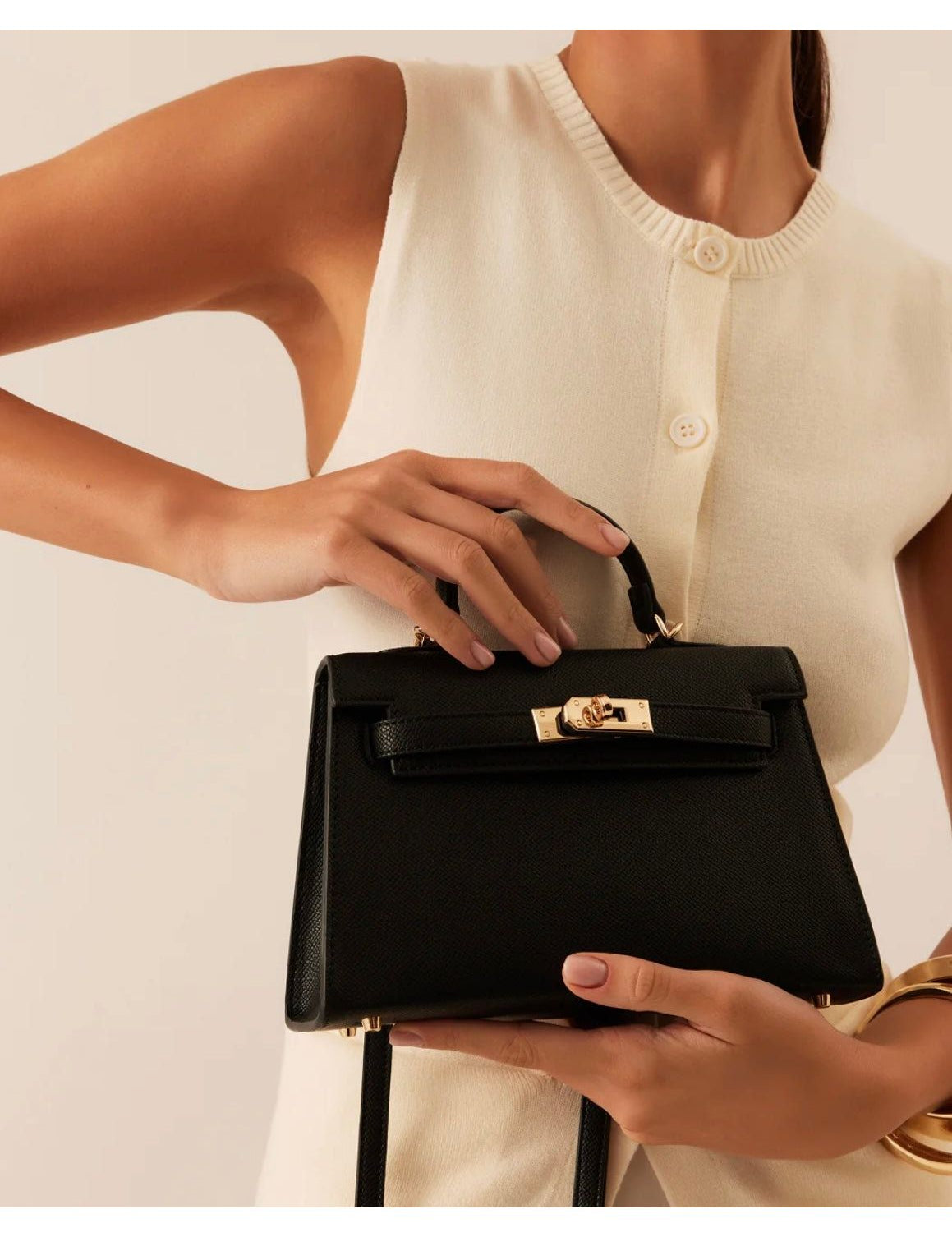 Hariette Handle Bag - Black - Keepsake