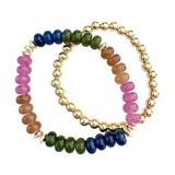 Jamie Bracelet Set - Jewel Tone