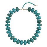 Marlan Beaded Necklace - Turquoise
