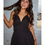 Mila Double Tie Bubble Mini Dress - Keepsake