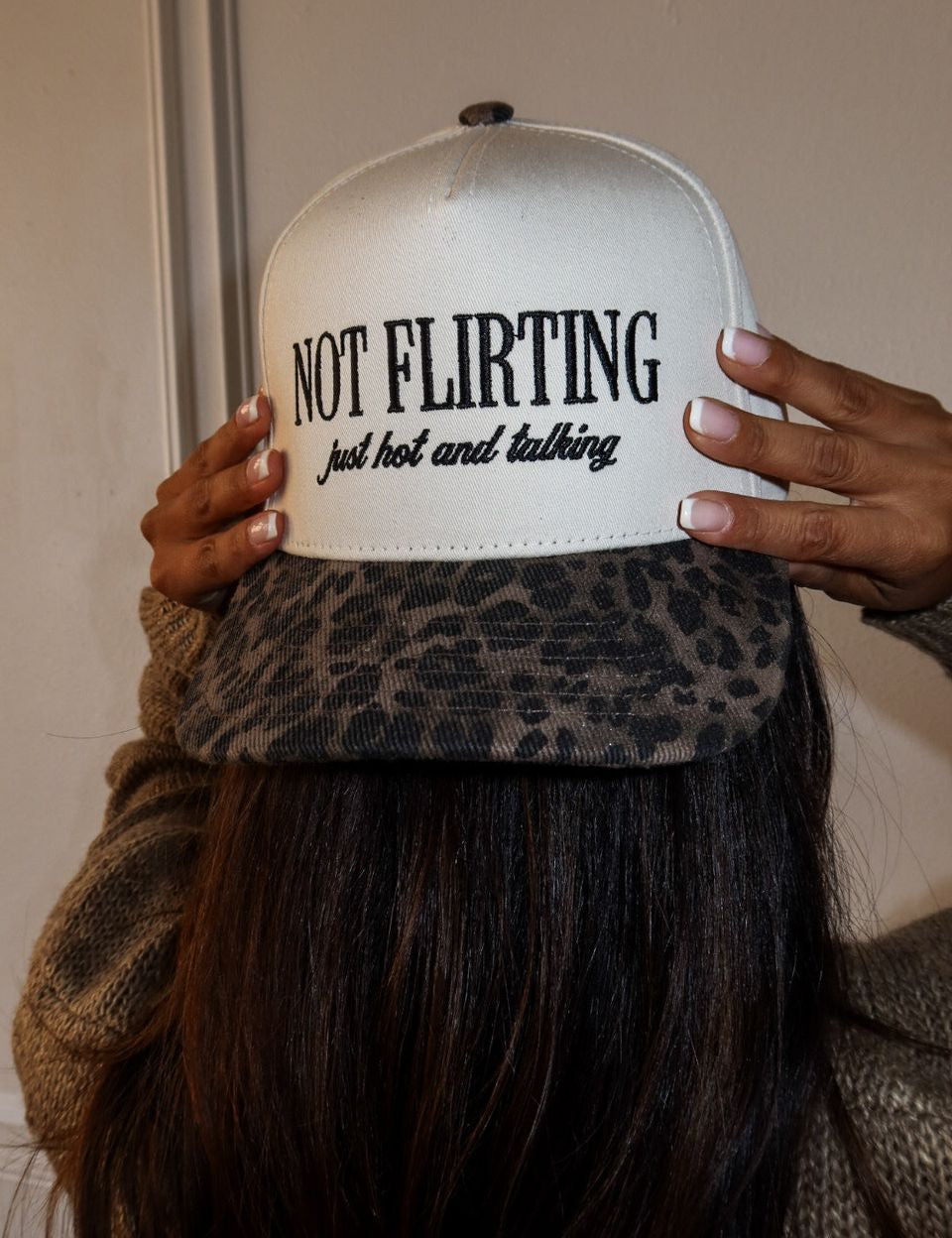 Not Flirting Trucker Hat - Keepsake