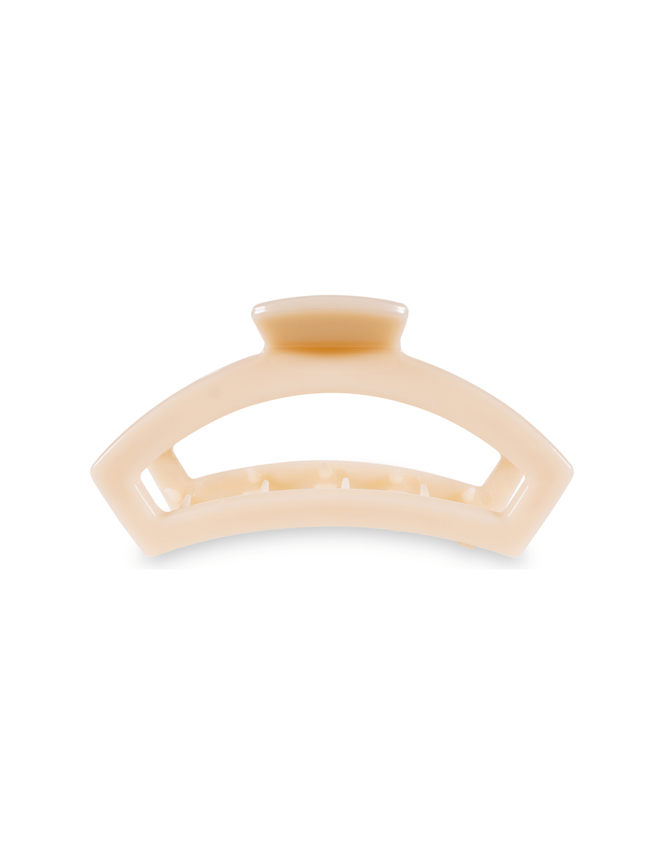 Open Hair Clip | Med. | Almond Beige - Keepsake