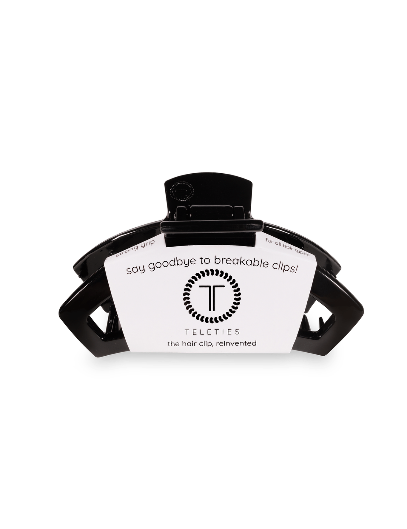 Open Hair Clip | Med. | Jet Black - Keepsake