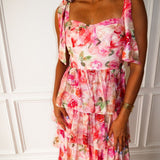 Petal Crush Tiered Midi Dress - Keepsake