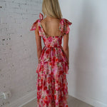 Petal Crush Tiered Midi Dress - Keepsake