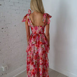 Petal Crush Tiered Midi Dress - Keepsake