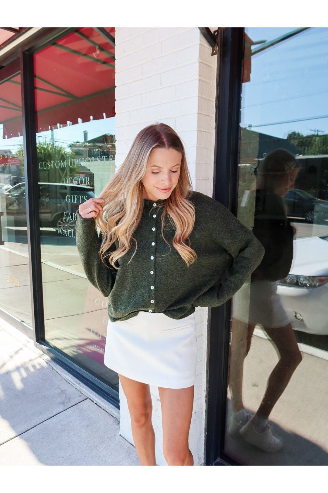 Piper Cardigan - Hunter Green - Keepsake