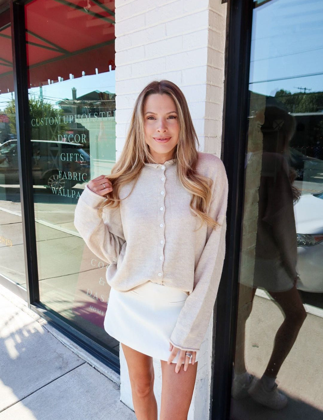 Piper Cardigan - Natural - Keepsake