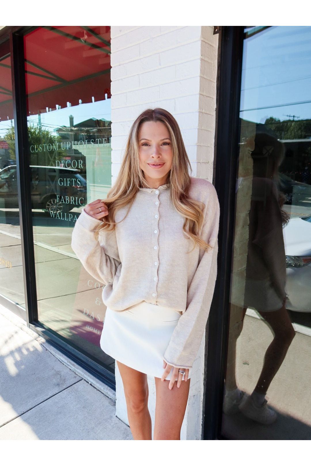 Piper Cardigan - Natural - Keepsake