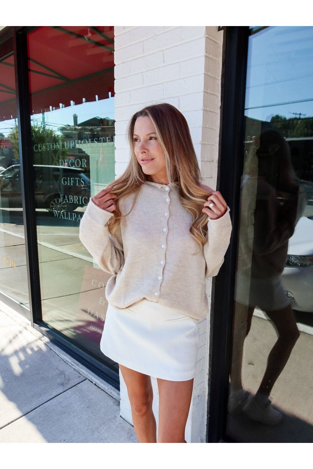 Piper Cardigan - Natural - Keepsake