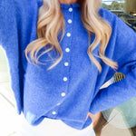 Piper Cardigan - Royal Blue - Keepsake