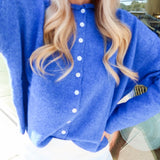 Piper Cardigan - Royal Blue - Keepsake