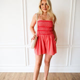 Poppy Gingham Romper - Keepsake