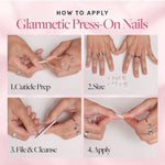 Press On Nails: Classic Red - Keepsake