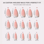 Press On Nails: Sheer Pink - Keepsake