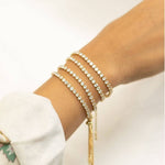 Pull Tie Tennis Bracelet - Keepsake