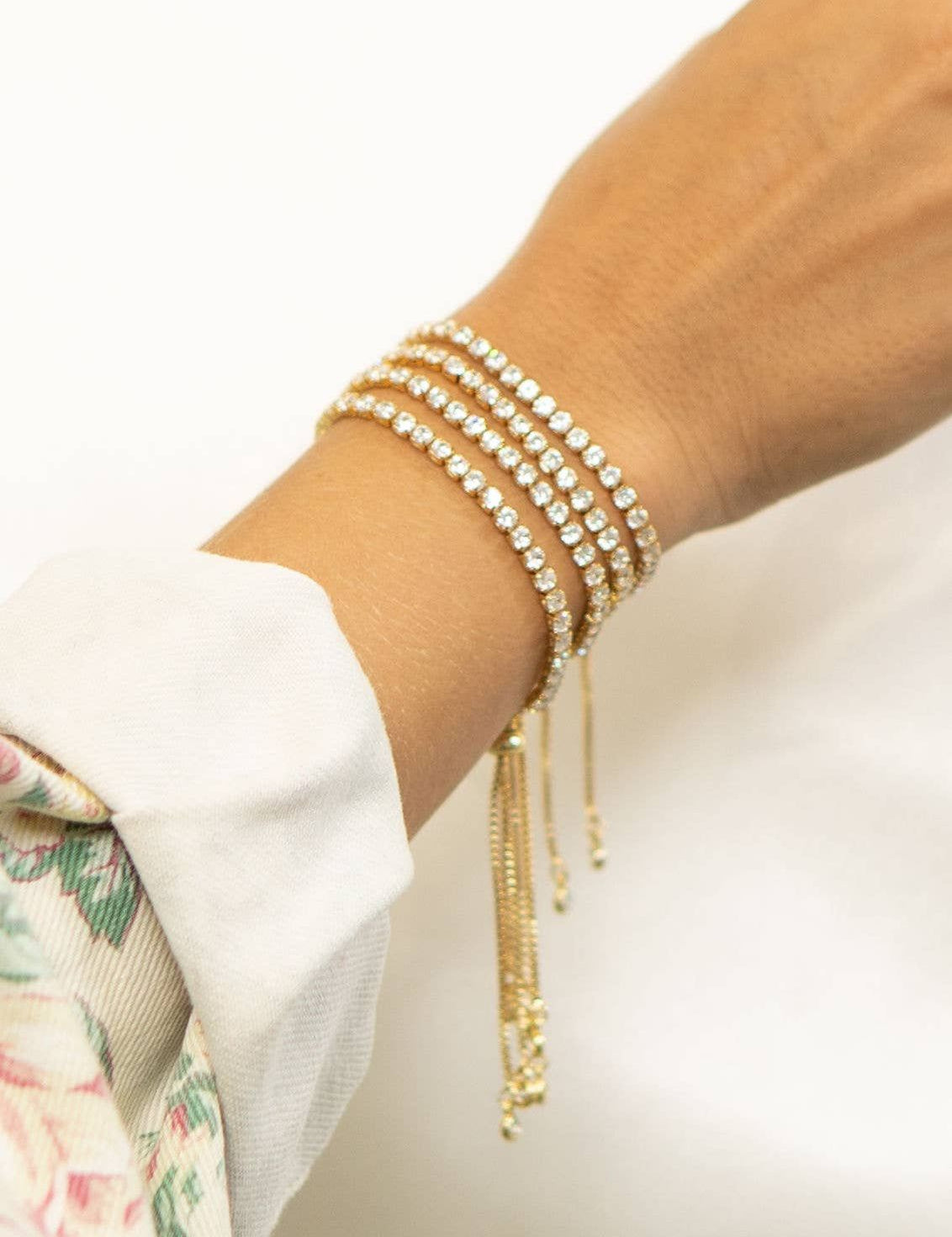 Pull Tie Tennis Bracelet - Keepsake