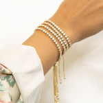 Pull Tie Tennis Bracelet - Keepsake