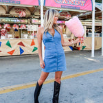 Shoulder Season Mini Dress - Keepsake